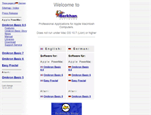 Tablet Screenshot of berkhan.com